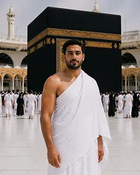 Cotton Towel Ihram for Hajj and Umrah by Q&S Islamic Store