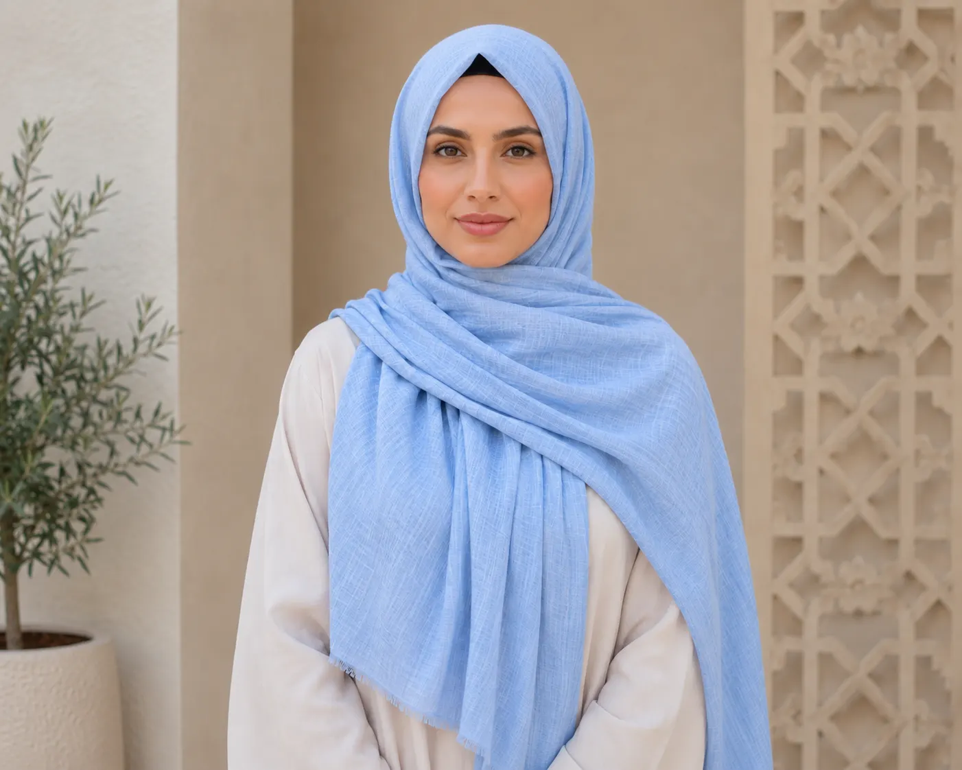 Cotton Marble Scarves by Q&S Islamic Store